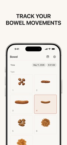Bowel: Poop Tracker Screenshot 1 of 5
