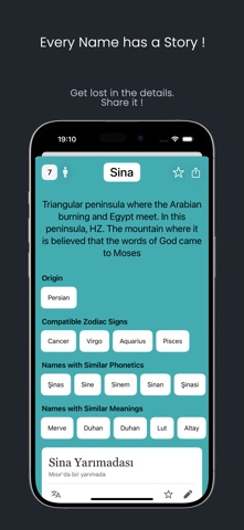 Baby Names: Meaning & Analysis screenshot