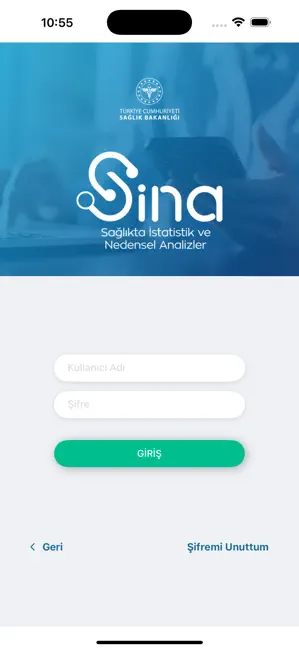 SİNA Sağlıkta İstatistik Yeni iPhone screenshot 2