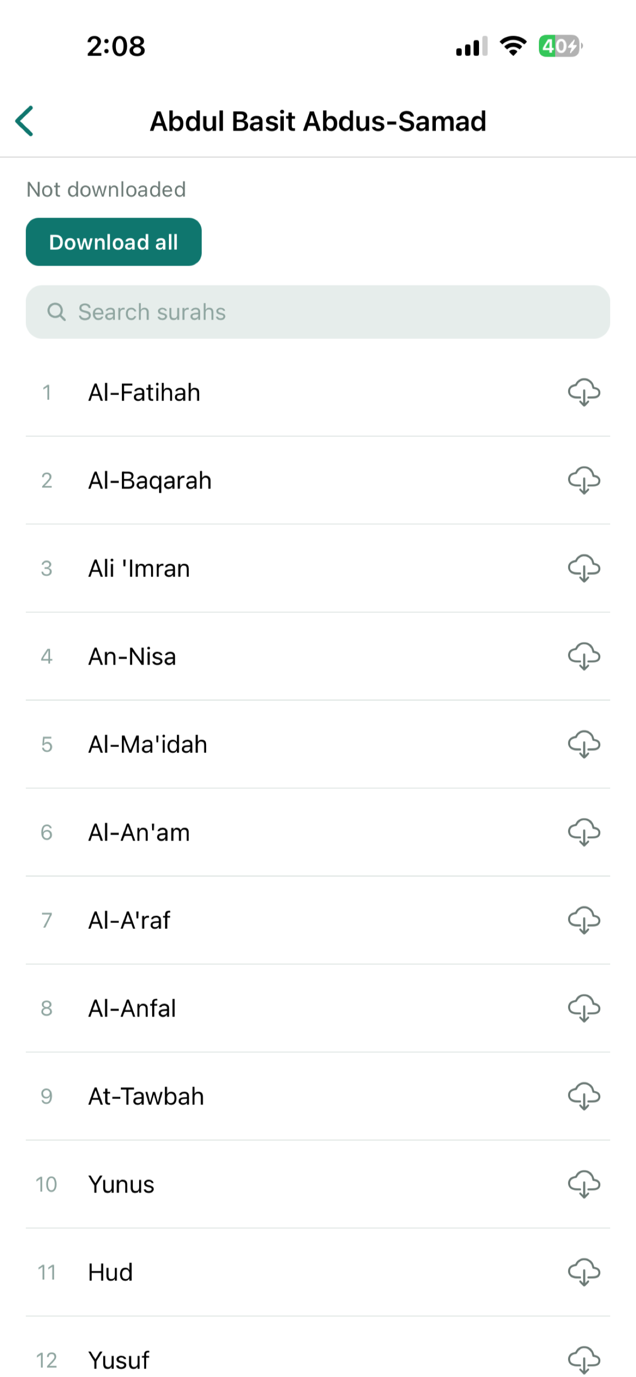 Quran App: Read & Listen screenshot 7