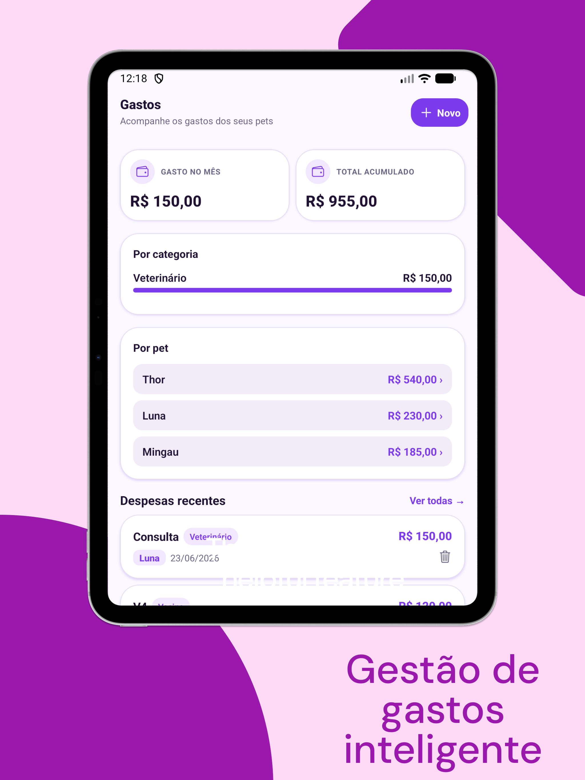 Patinhas APP - Controle de Pet screenshot 10