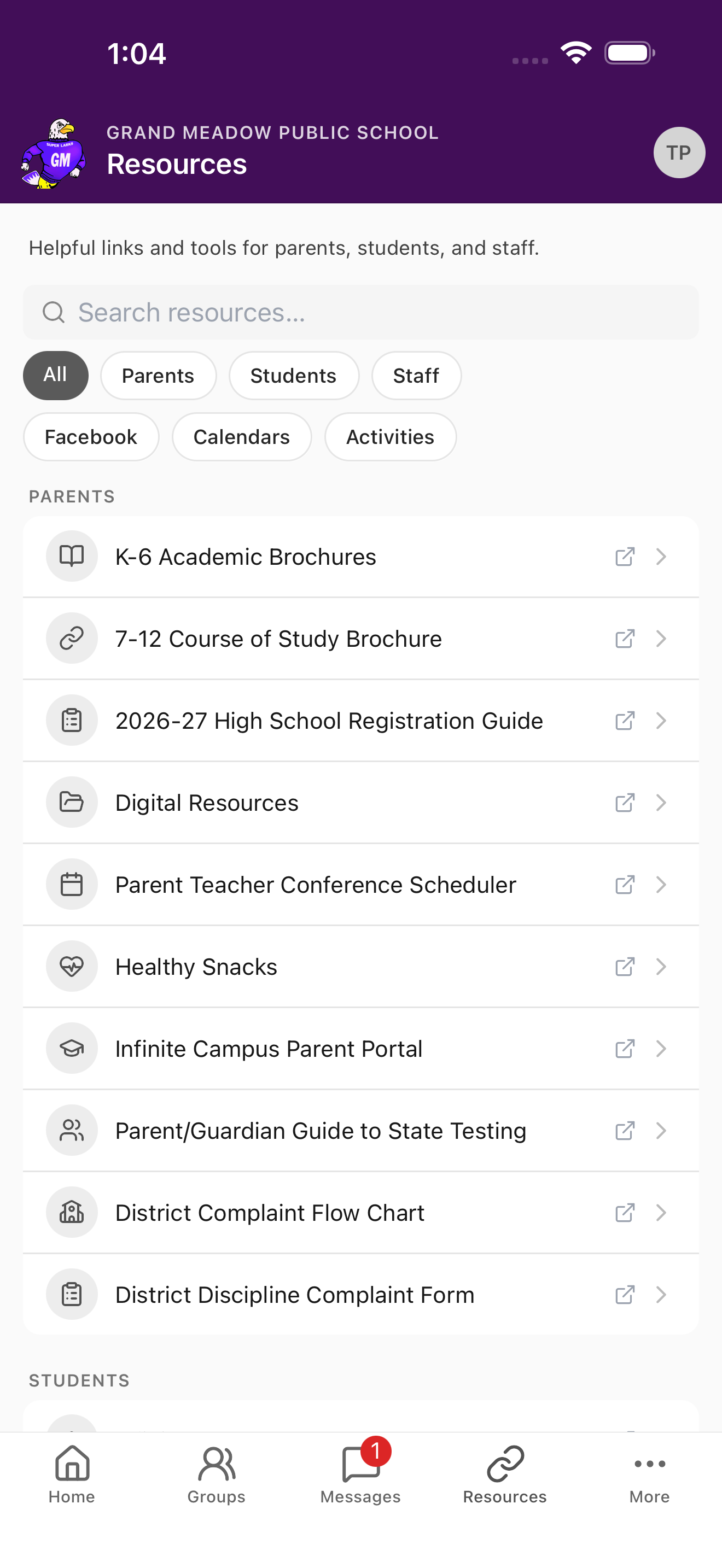 Grand Meadow Public School screenshot 5