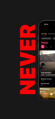 Cinema & Movie Tickets - Qino iPhone screenshot