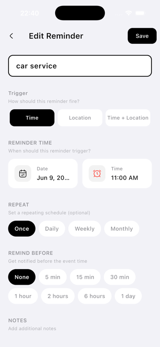 Fabe: Personal Task Manager Screenshot 4 of 9