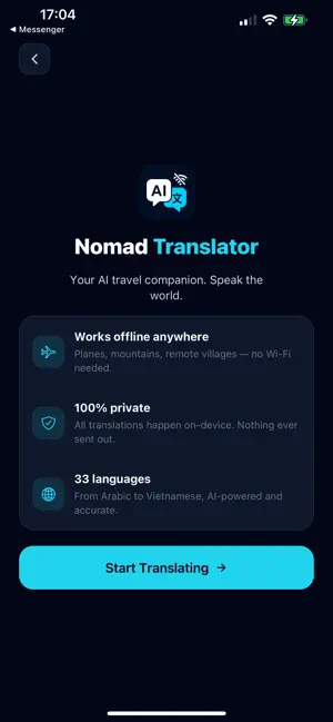 Nomad Translator - No Internet 截图