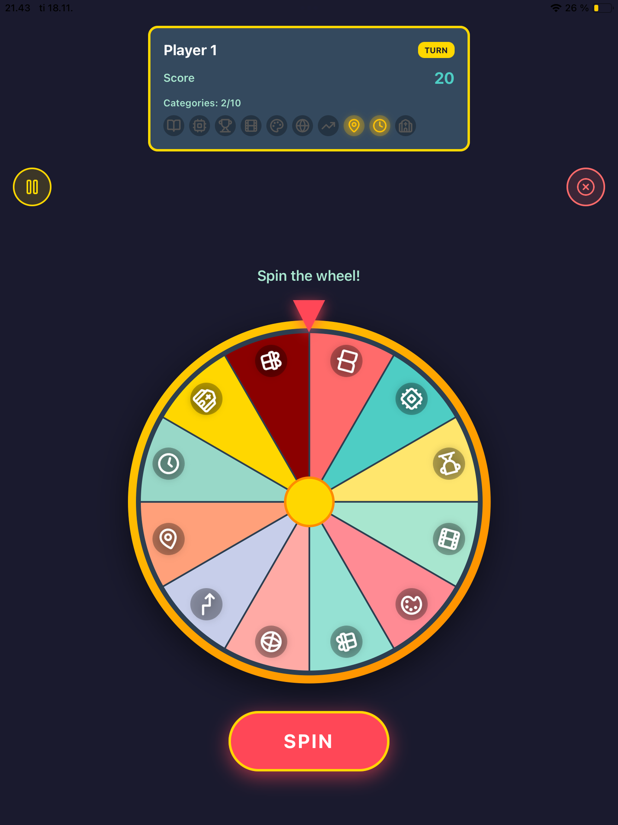 Wheel of Fortune Trivia