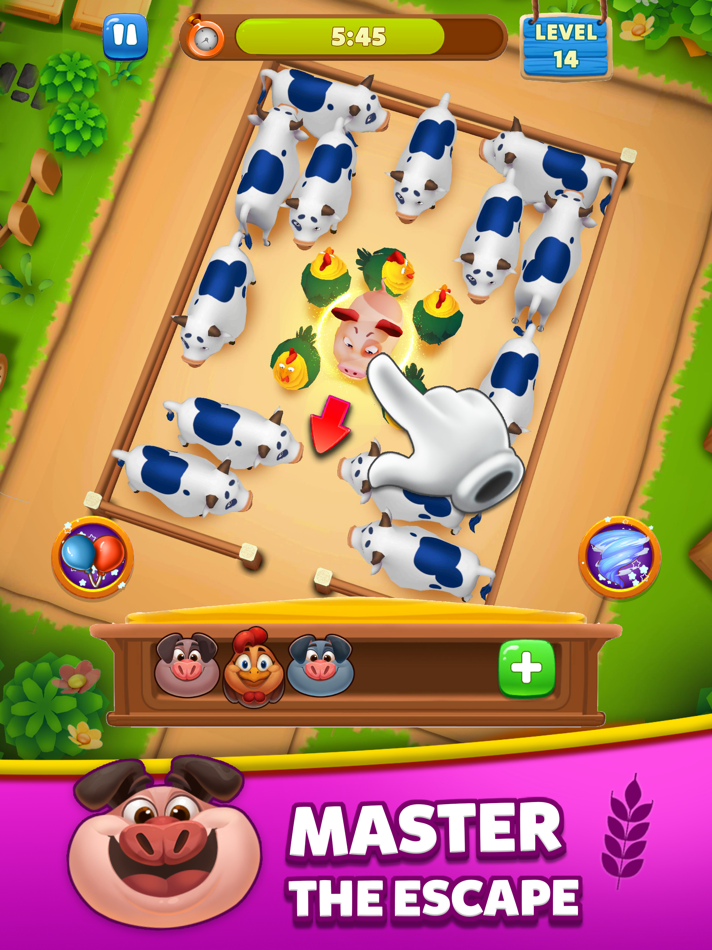 #3. Animal Farm Jam Parking Game (iOS) 来自: MobGame Pte. LTD