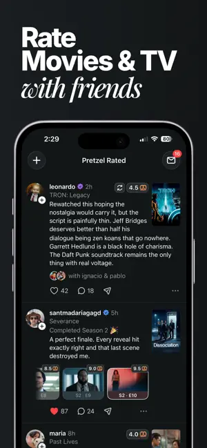 Pretzel Rated iPhone screenshot 1