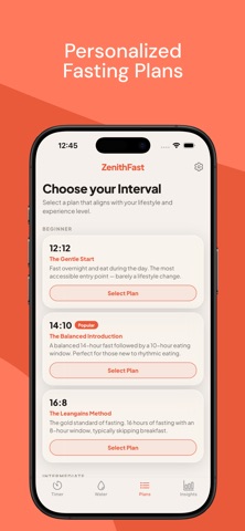 ZenithFast: 断食追踪器 screenshot