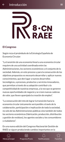 Congreso Nacional RAEE Screenshot 4 of 5