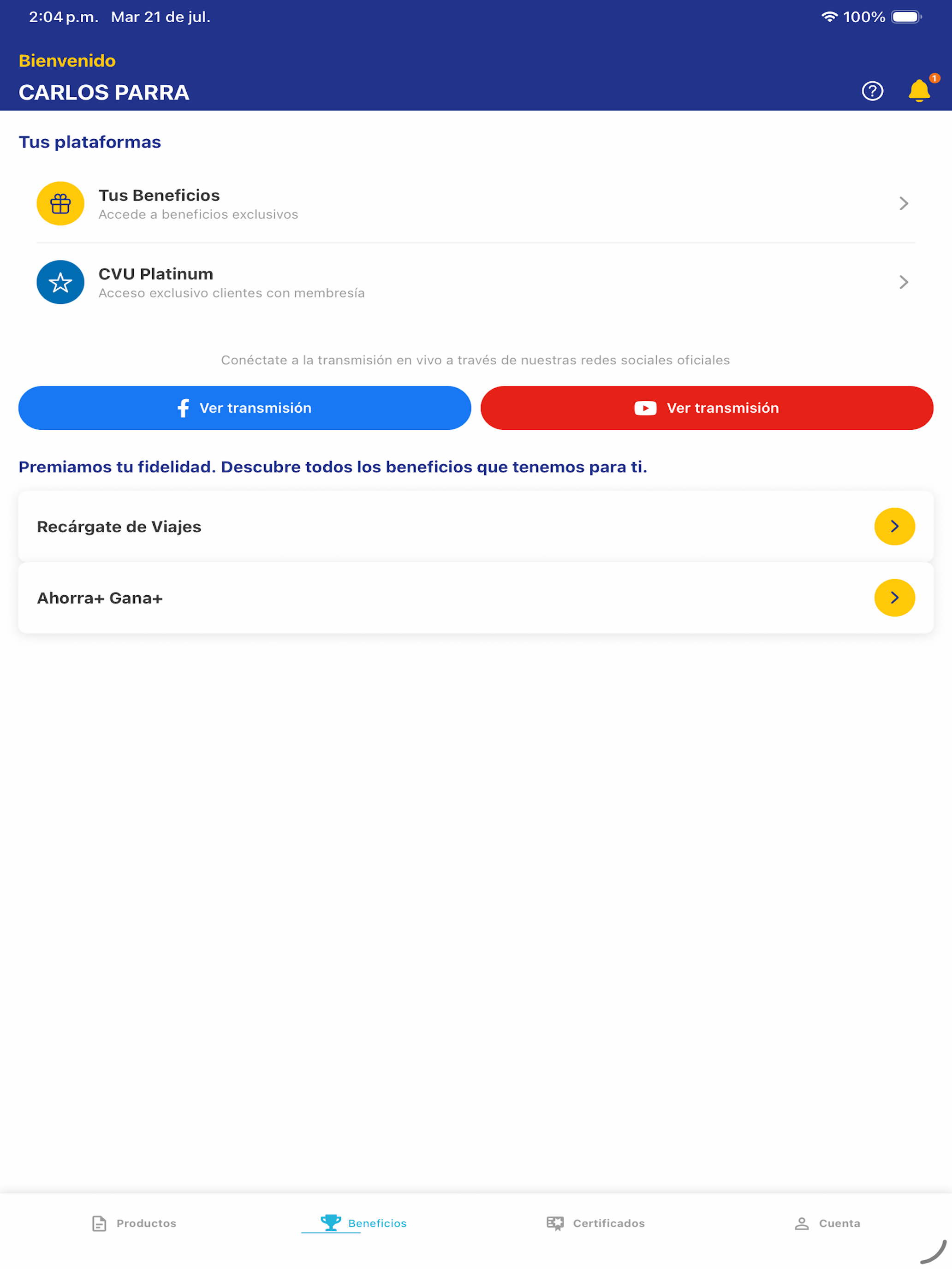 Circulo de Viajes screenshot 5