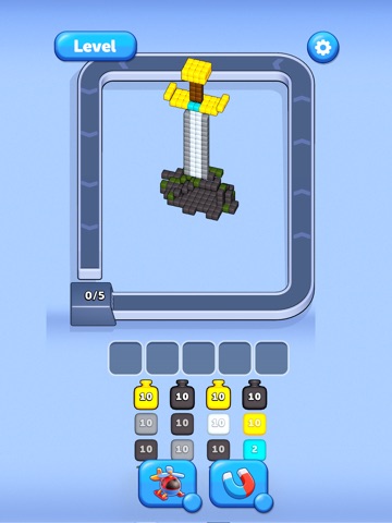 Cube Crush 3D: Color Shooter iPad screenshot