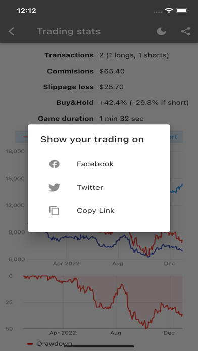 Chart Master-Trading Simulator Screenshot