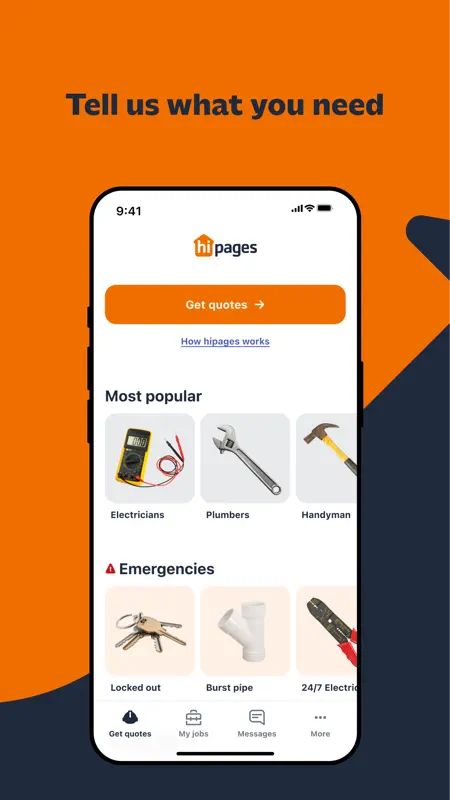 hipages: Hire a Tradie screenshot 2 of 6