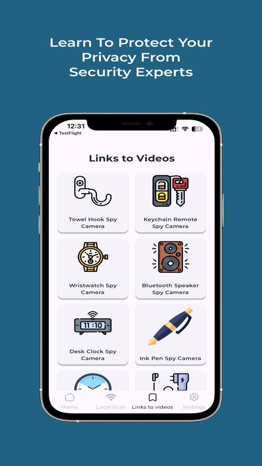 #5. AI Hidden Spy Camera Detector (iOS) By: Markies LLC