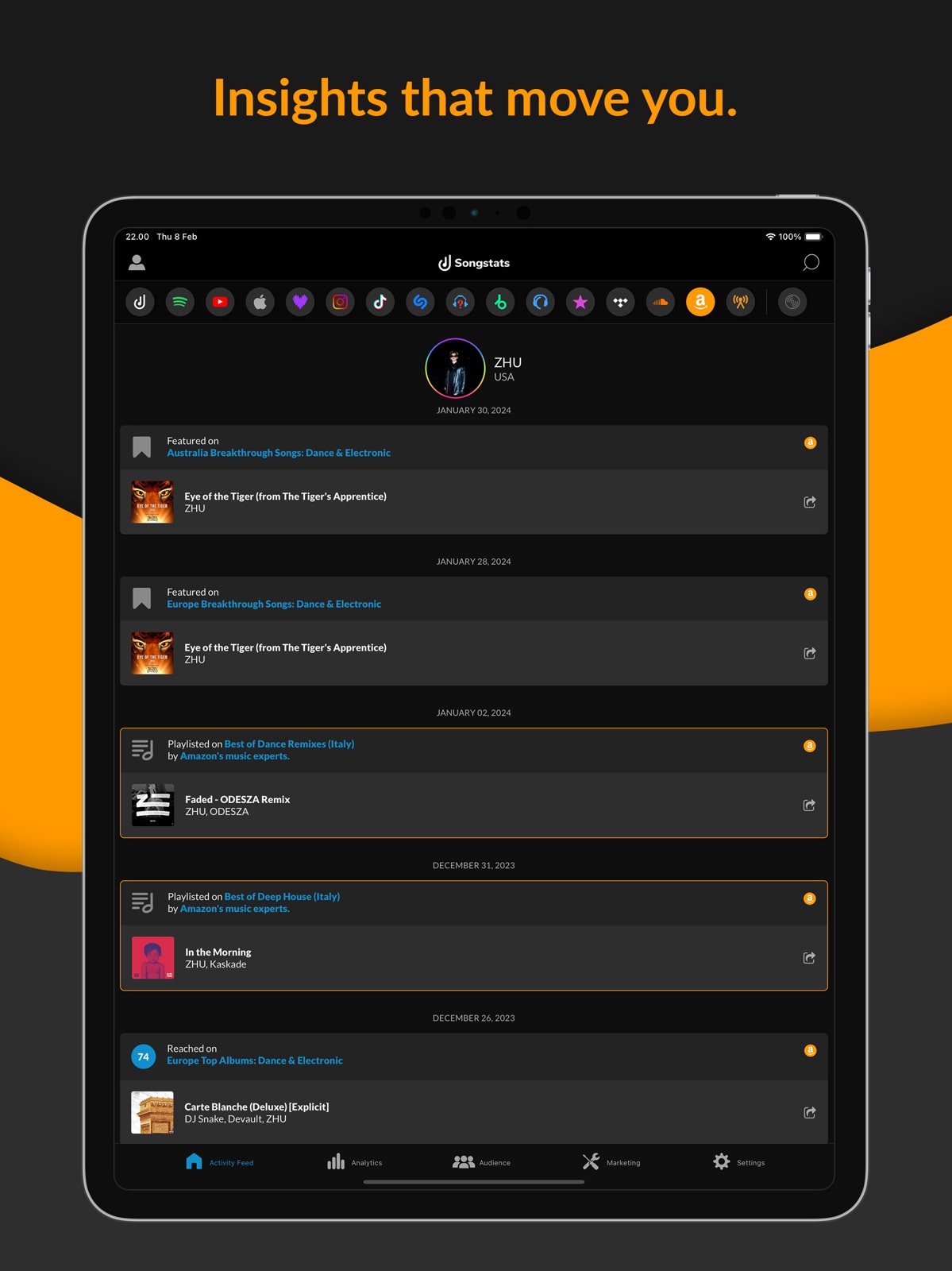 Socialstats: Creator Analytics ipad screenshot 2
