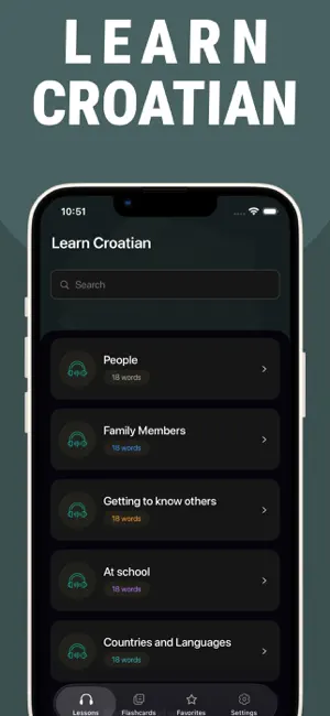 Learn Croatian - Lentil screenshot 1