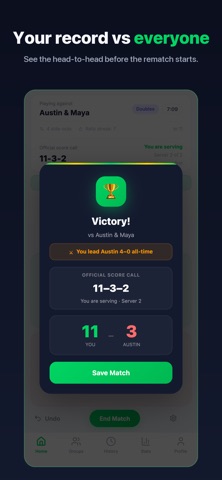 Pickleball Score Keeper: Rally Screenshot 3 of 6