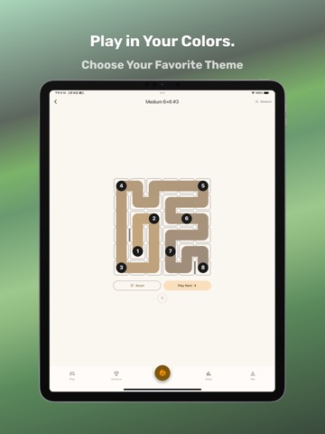 Zip Puzzle iPad screenshot