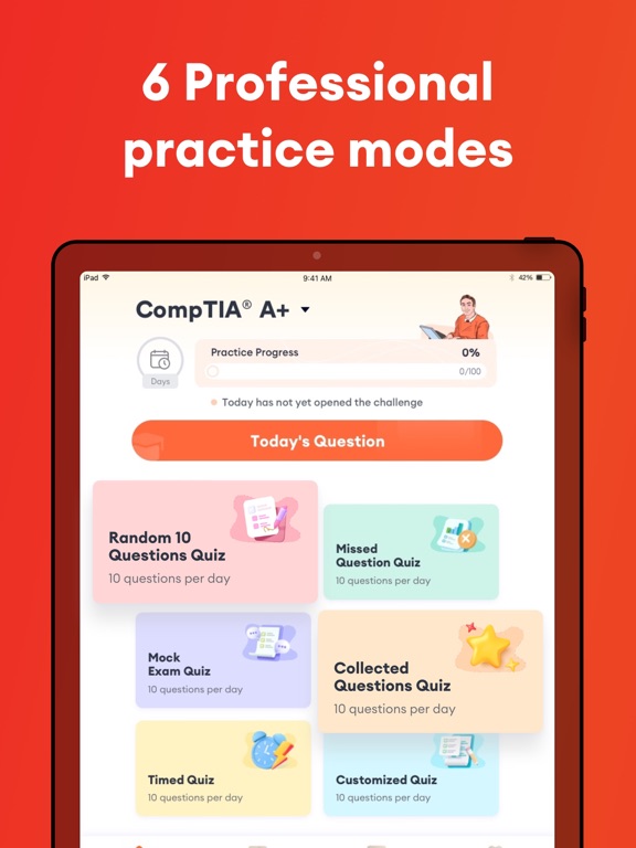 CompTIA Exam Prep 2026 iPad screenshot 7 - Education app
