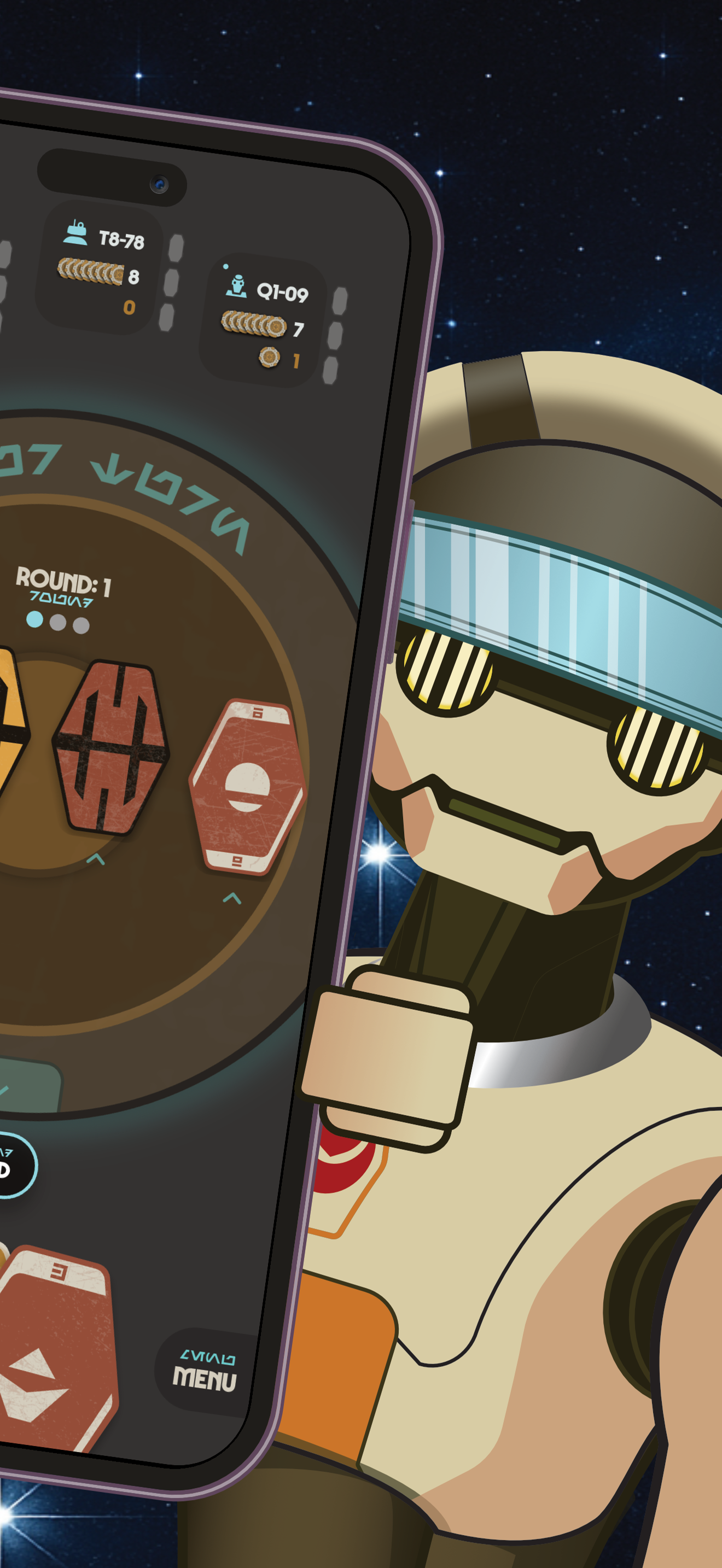 Holocard Cantina screenshot 2