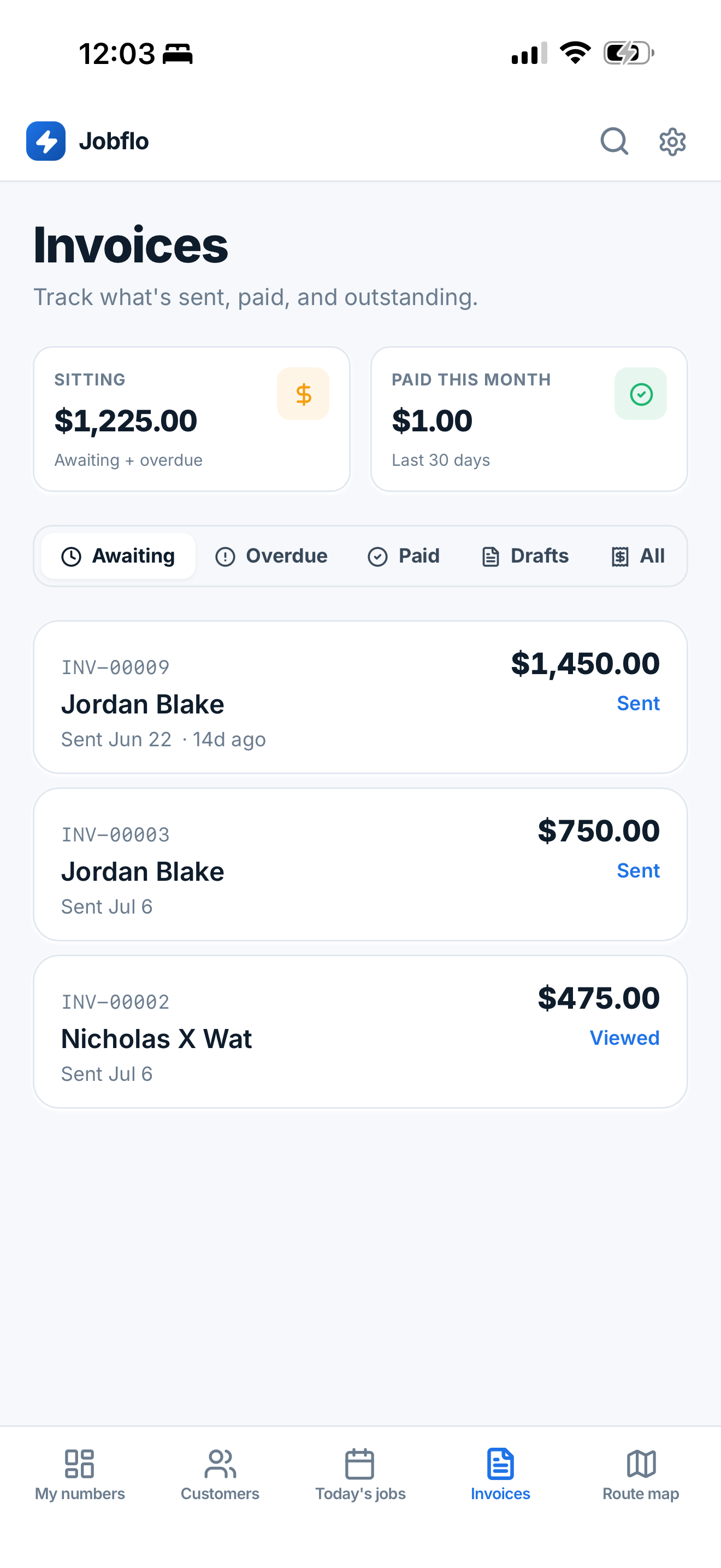 Jobflo: Jobs & Invoices screenshot 3