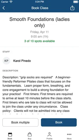 Go Pilates screenshot 3