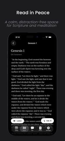 Selah - Bible Study & AI Chat Screenshot 3 of 6