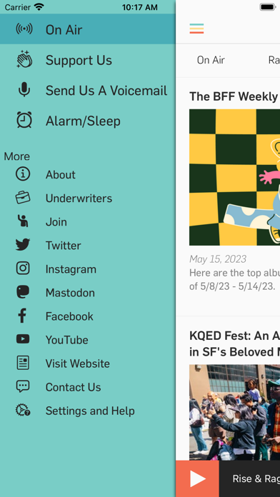 BFF.fm Screenshot