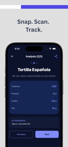 Intake AI: Calorie Counter Screenshot 1 of 7