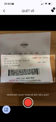 XOSO.SCAN - Dò vé sớm iPhone screenshot 2