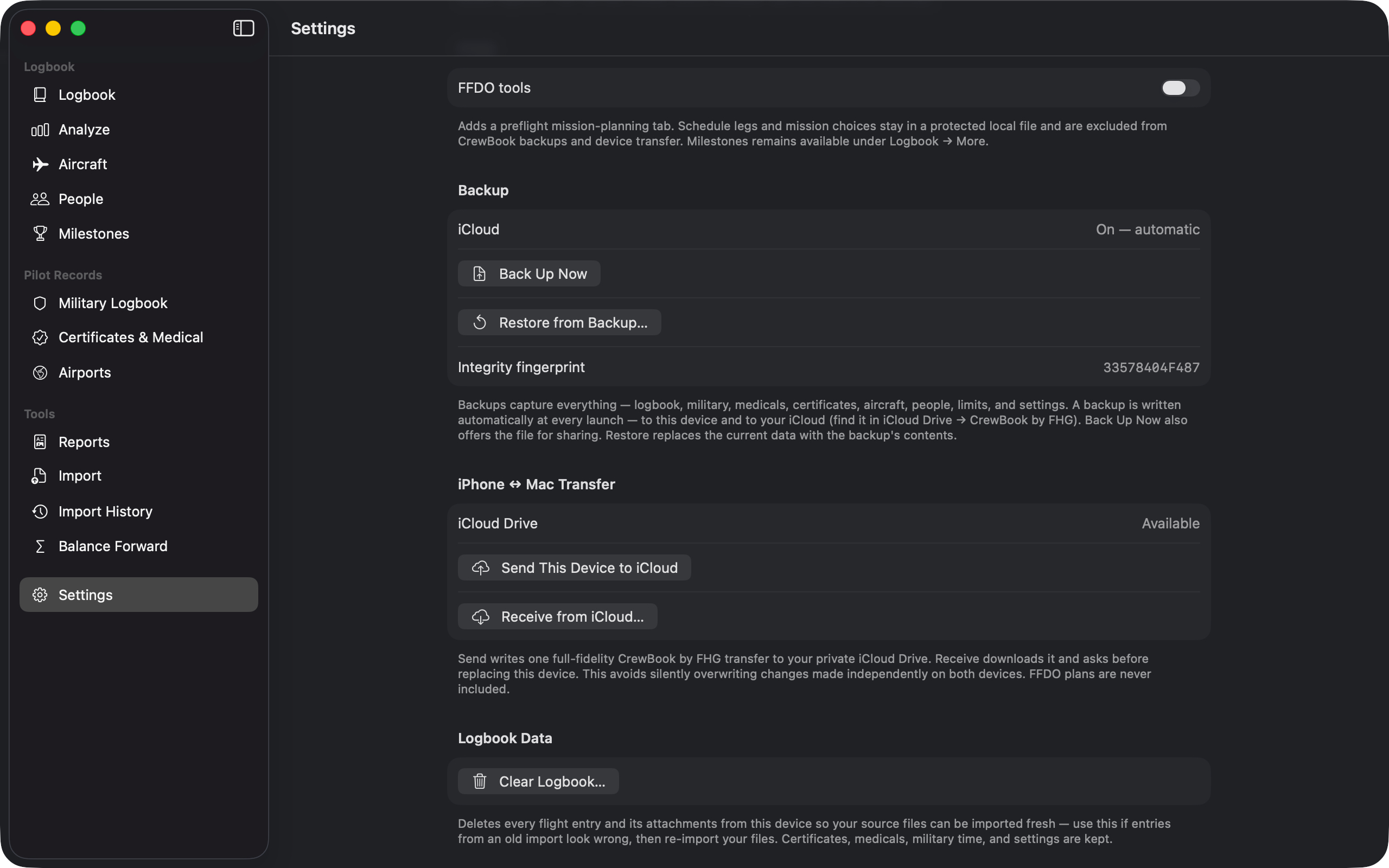 CrewBook by FHG screenshot 21