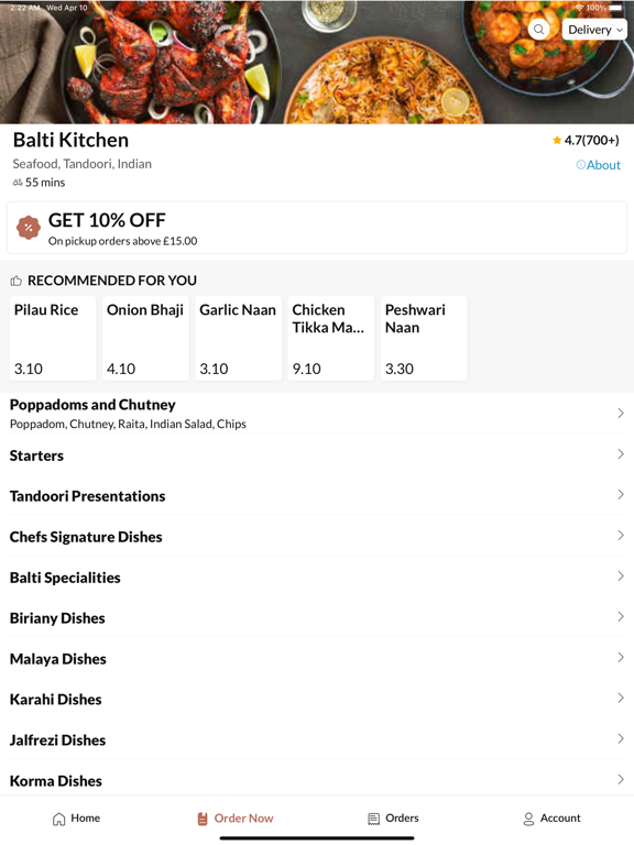 Screenshot #6 pour Balti Kitchen