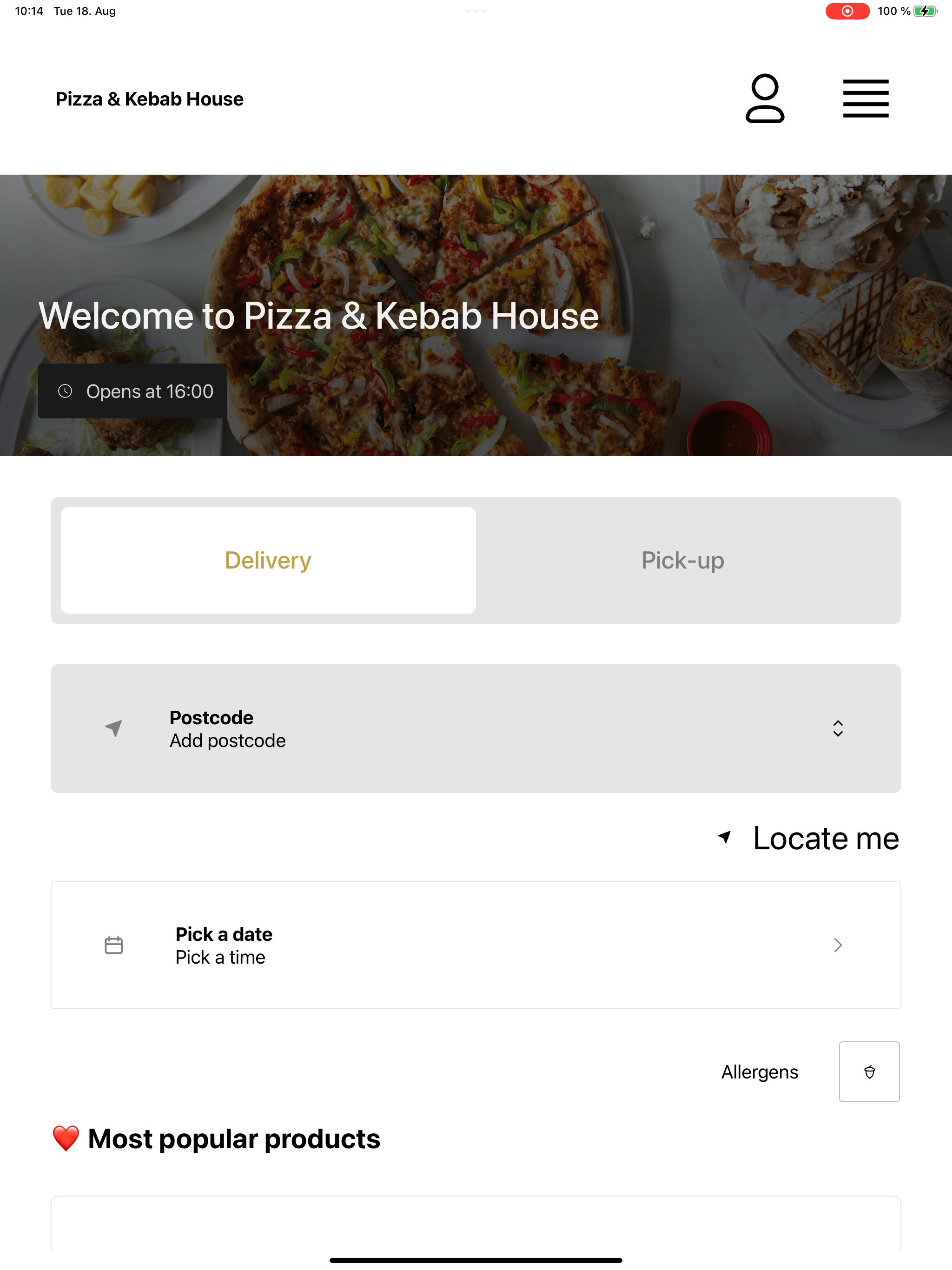 Pizza & Kebab House screenshot 13