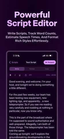 TLPR - Prompter for Creators screenshot