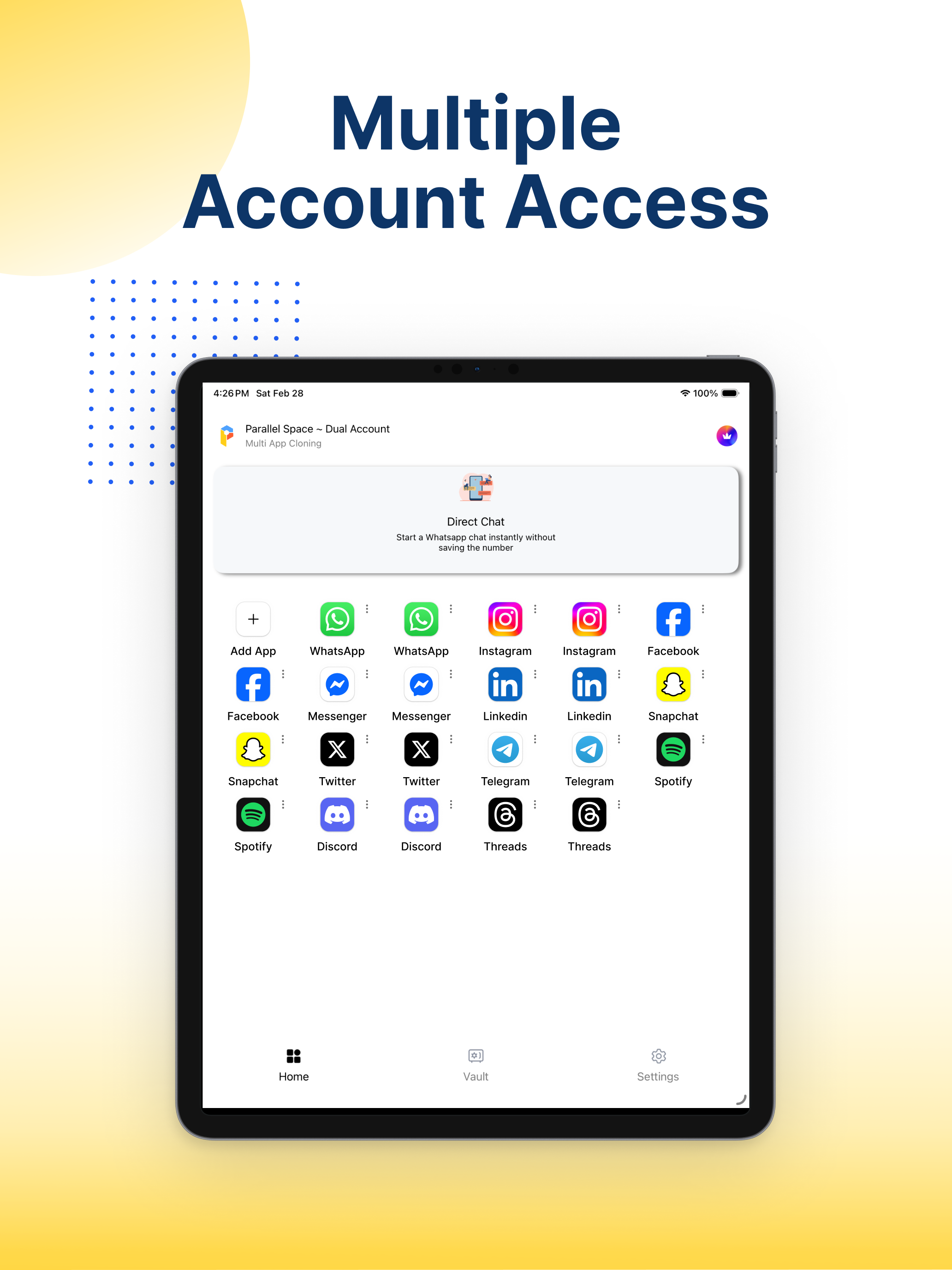 Parallel Space ~ Dual Account screenshot 7