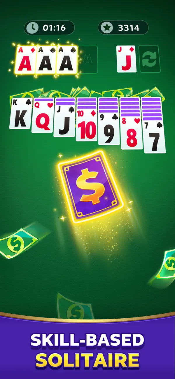 Solitaire Clash: Win Real Cash