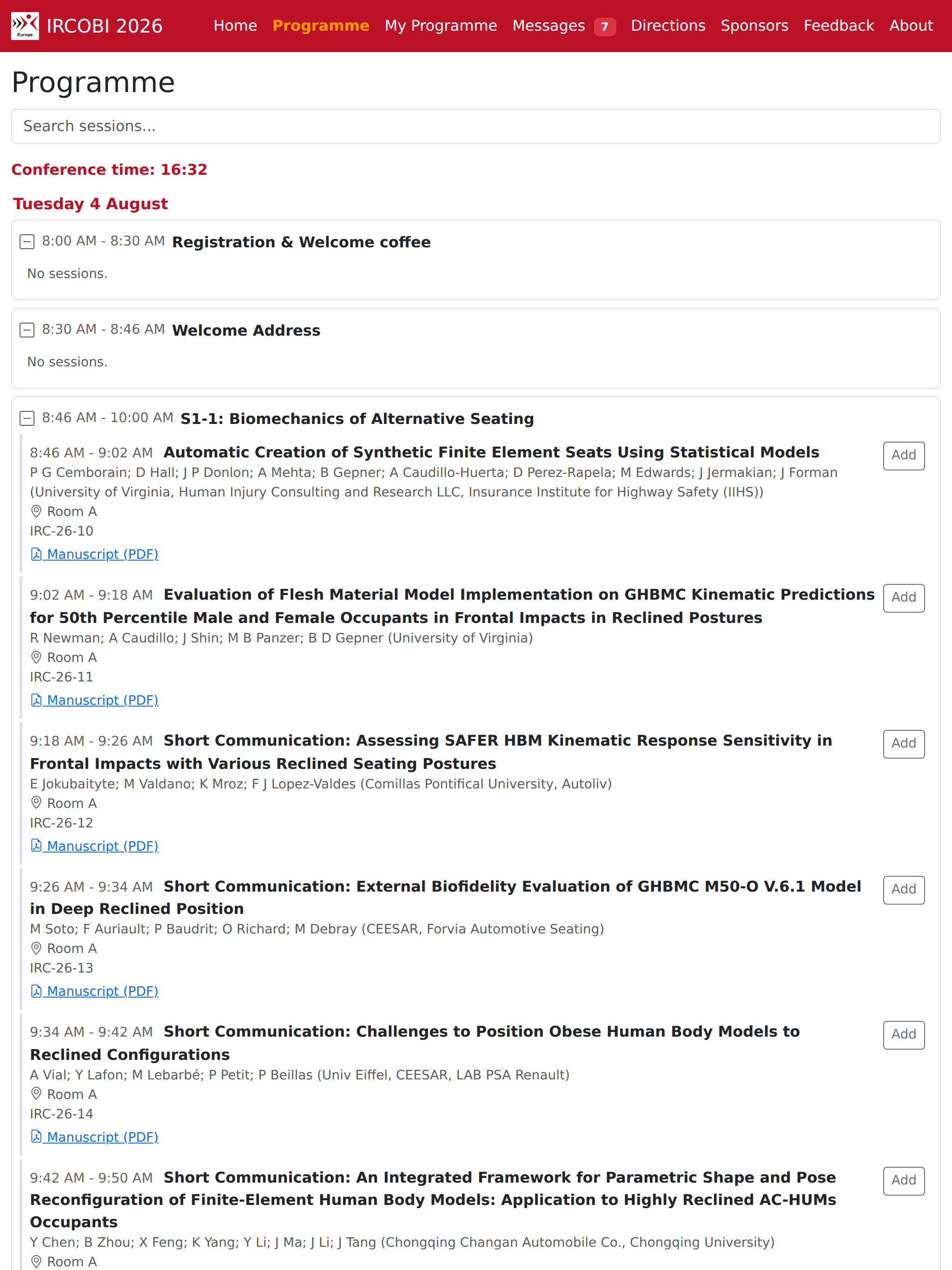 IRCOBI Europe screenshot 12