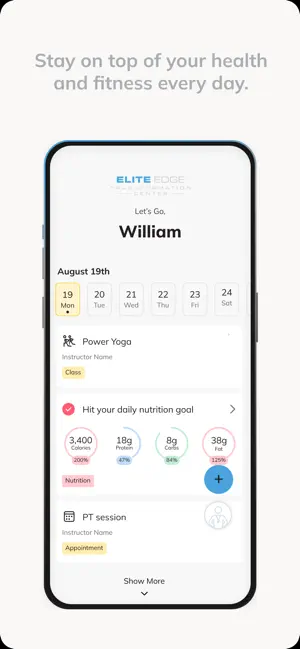 Elite Edge Gym screenshot 2