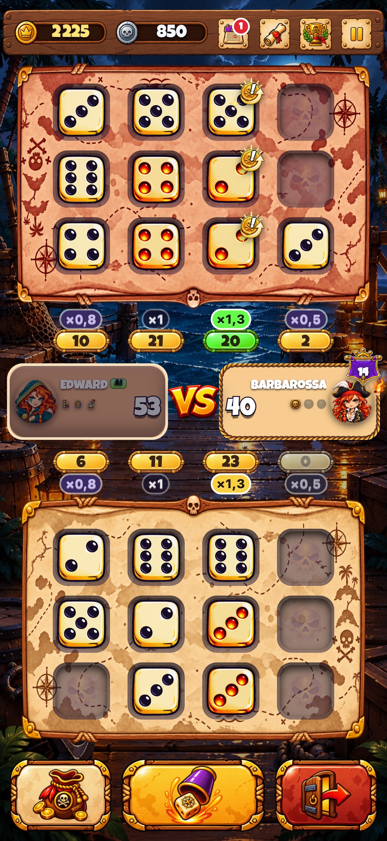 Screenshot 2 of The Pirate's Dice
