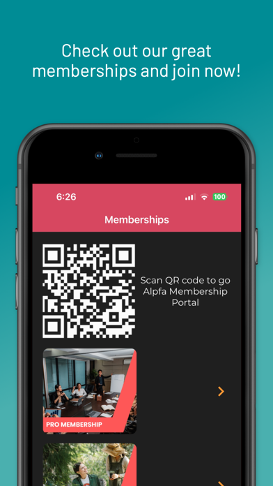 Alpfa ATL iPhone screenshot 3 - Social Networking app