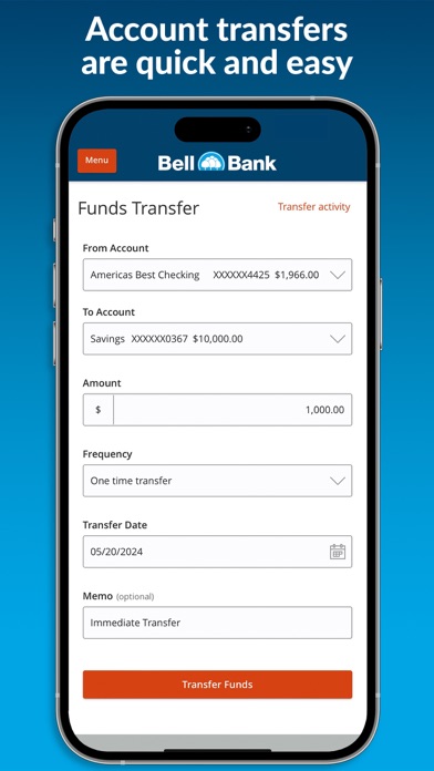 Bell Bank Mobile Screenshot