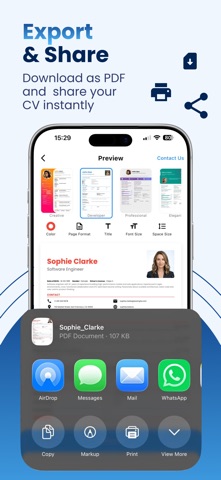 Resume Maker | CV Builder App Screenshot 5 of 5