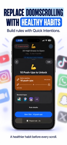 PushMore: Workout App Blocker Screenshot 6 of 9