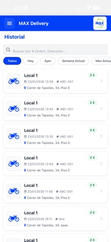 MAX Delivery Driver screenshot