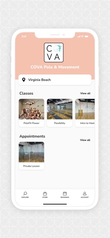COVA Pole And Movement screenshot