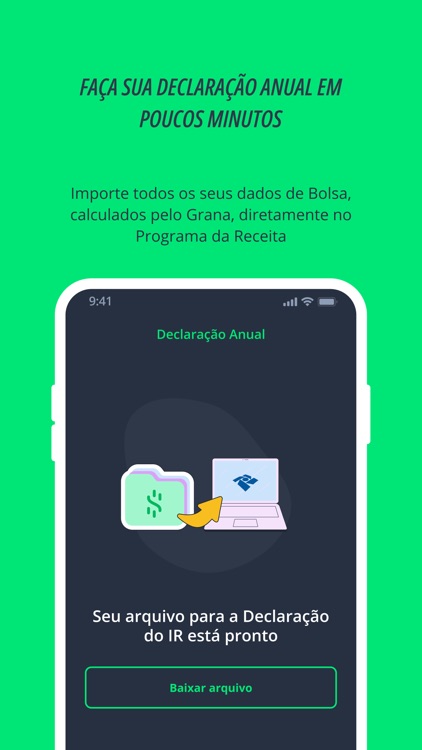 Grana - IR da bolsa automático