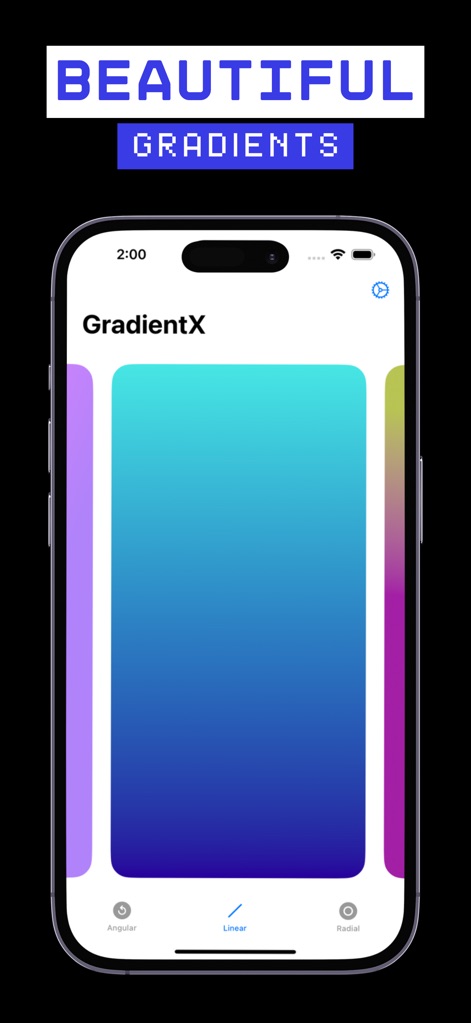 Gradient Background: GradientX - Graphics & Design App | MWM