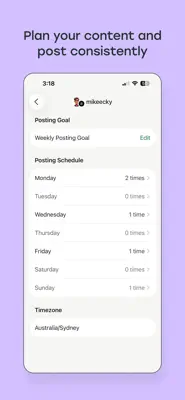 Buffer: Plan & Schedule Posts 3