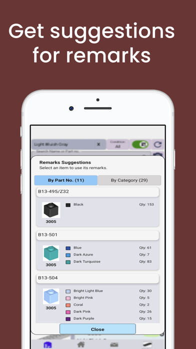 Screenshot #2 pour BrickSeller Companion